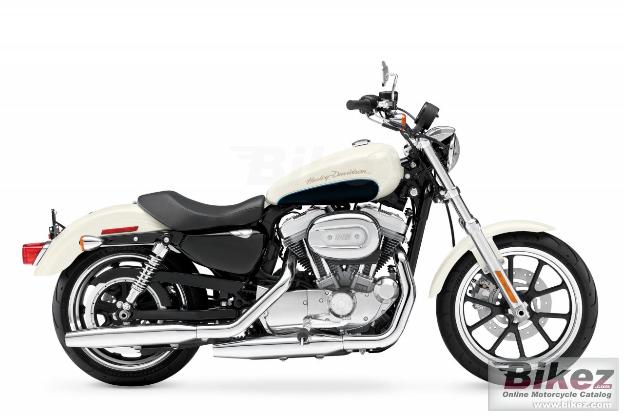 Big Harley-Davidson sportster superlow picture and wallpaper from Bikez.com